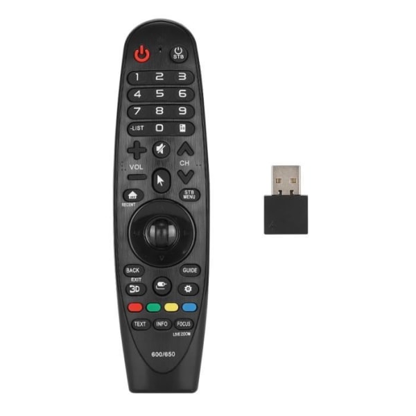 XUY Fjärrkontrollersättning för LG TV An-Mr650 42Lf652V An-Mr600 55UF8507