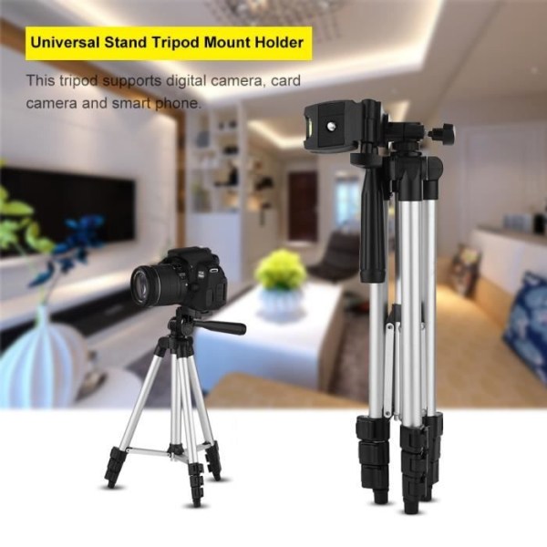 Universal e stativhållare för smartphone mobiltelefon kamera + väska US