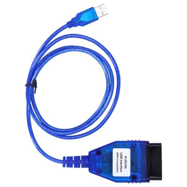 HURRISE diagnoskabel 12-24V bildiagnoskabeladapter med byte av strömbrytare för E60 E61 E83