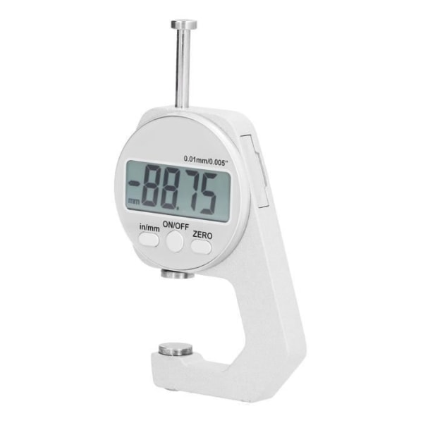 BEL-7590762050595-Rund elektronisk mikrometer tjockleksmätare Digital stor LCD elektronisk tjockleksmätare DIY-kompass