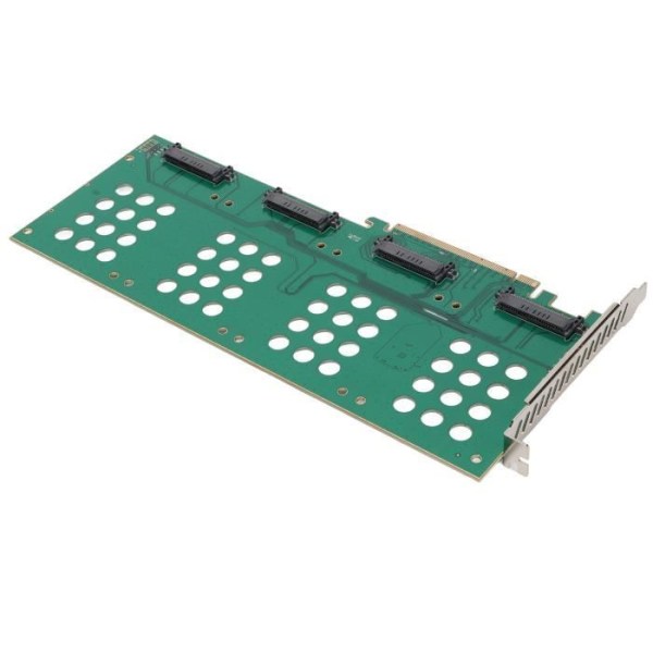 HURRISE SSD U.2 Riser Card PCIE3.0 X16 M.2 U.2 SSD Hårddisk Expansion Adapter Card NVMe till PCIe Card