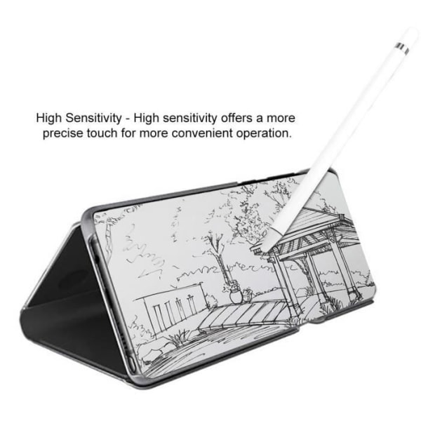 HURRISE Stylus Penna för surfplatta Kapacitiv Stylus Pekskärm Högkänslig Anti-Scratch Stylus Penna för iPad/telefon (Vit)