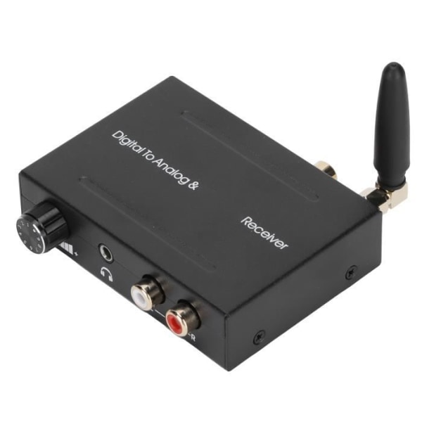 HURRISE Digital till Analog Audio Converter Hållbar 192kHz Digital till Analog Audio Converter High