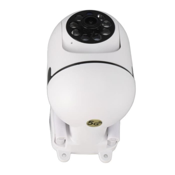 HURRISE 2K utomhusövervakningskamera med 360 graders rörelsedetektion