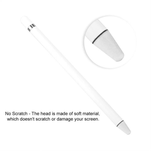 HURRISE Stylus Penna för surfplatta Kapacitiv Stylus Pekskärm Högkänslig Anti-Scratch Stylus Penna för iPad/telefon (Vit)