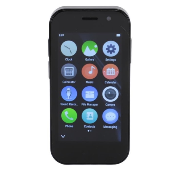 HURRISE liten smartphone HURRISE Mini smartphone 3G SOYES XS15 Pro 3G Mini Smartphone 3 tum 1000mAh 2GB gps tillbehör Svart