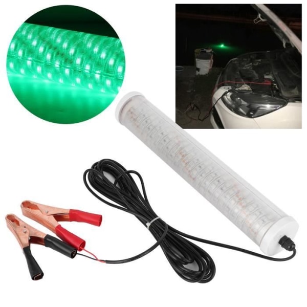 HURRISE Fishing Lure Light Undervattensfiske lockar Lure Light 30W LED nattattraktionslampor för fiske