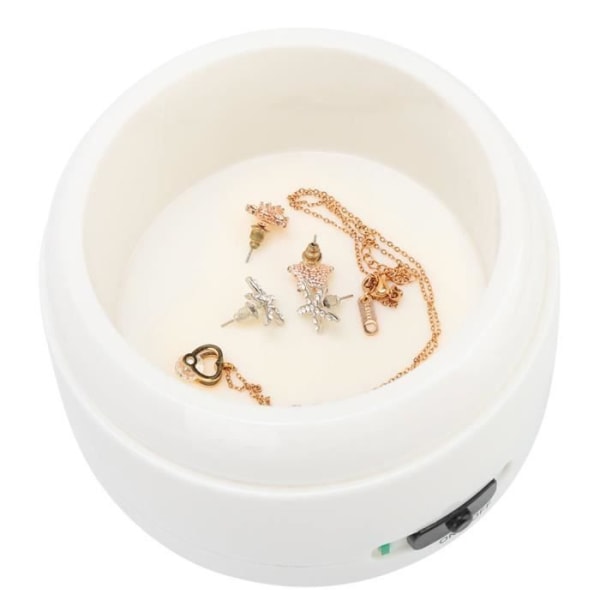 HURRISE Ultraljudsrengöring Rengöring Smycken Klocka Delar Smycken Rengöringsmaskin för falsktand
