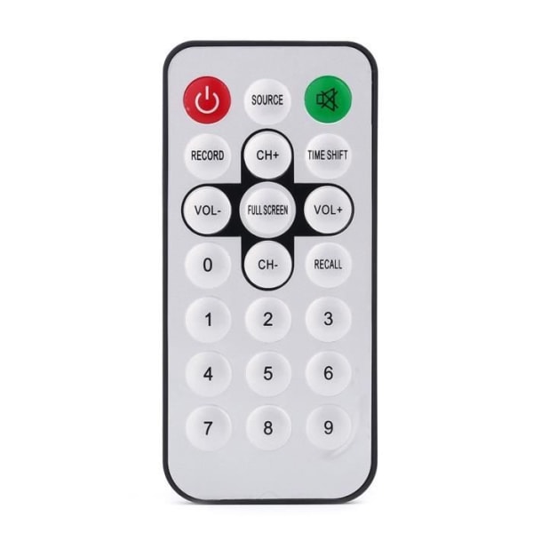 VINGVO USB 2.0 DVB-T SDR + DAB + FM Digital TV Stick - Svart