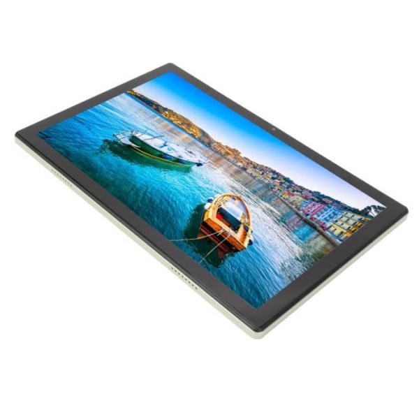 HURRISE Tablet HD HURRISE Tablet 10 10,1 Inch Tablet Rom 256 GB 3200x1440 4g Touchscreen Datorsamtal Ljusgrön