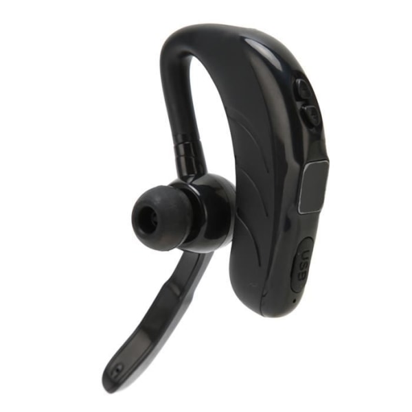 HURRISE Bluetooth-headset med ett öra HD Bluetooth-headset samtal Uppladdningsbart trådlöst headset med LED-skärm