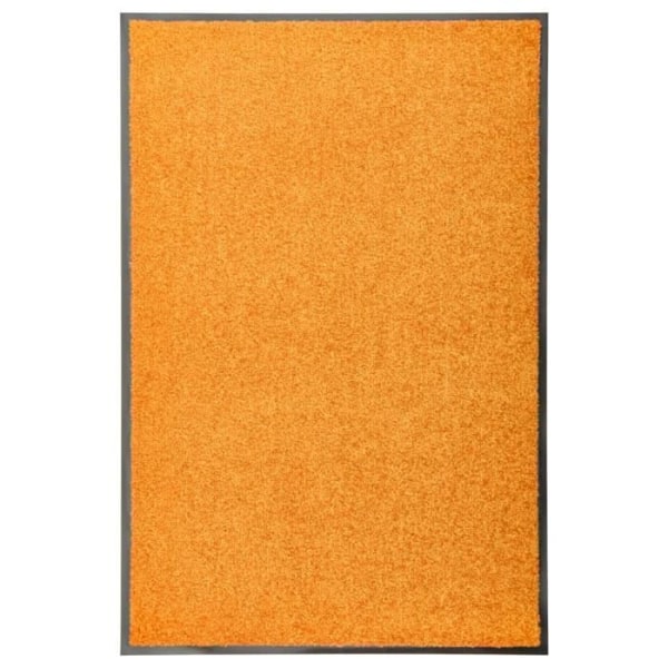 CEN Tvättbar dörrmatta Orange 60x90 cm #0