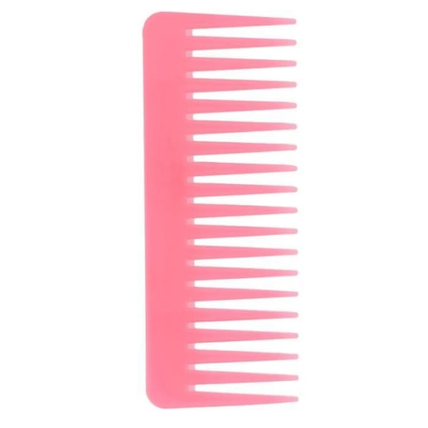 HURRISE hårkam Färgglad frisörkam stor bred tand ultratunn frisörkam hårstylingverktyg rosa
