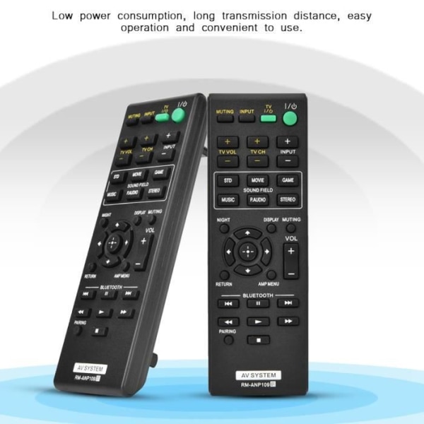 BEL-7423055068901-Contrle Universal Universal Remote Control System Ideal Smart TV för RM-ANP109 för HT-CT260 med videospelare