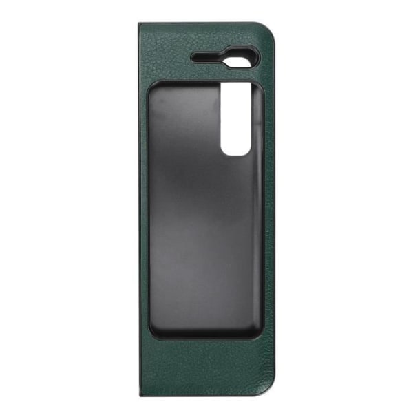 Telefonfodral i läder för Galaxy Z Fold I/W20 Folding Screen Telefonfodral (grön)