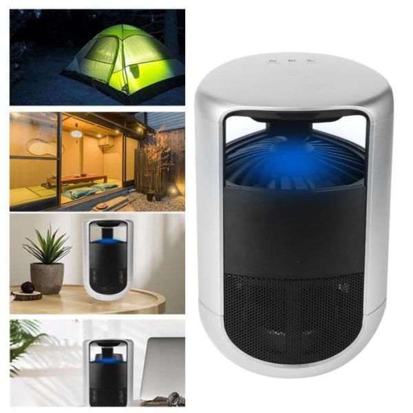 HURRISE Mosquito Repellent DC 5V USB Photocatalyst LED Mosquito Insect Killer Lamp Repellent Light