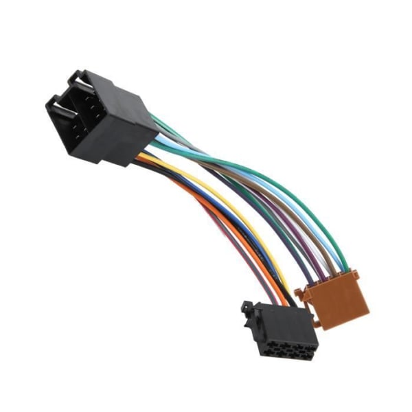 HURRISE Kabelnät Junction Kabelnät Adapter Bil ISO Stereo Audio Kit Lämplig för Peugeot