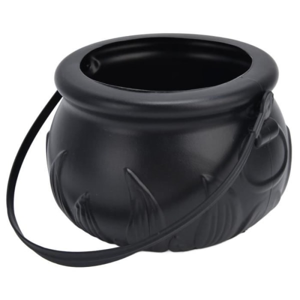 BEL-7423055281447-Halloween Witch Pot Smoke Machine Black Flame Witch Pot Smoke Machine EU-kontakt