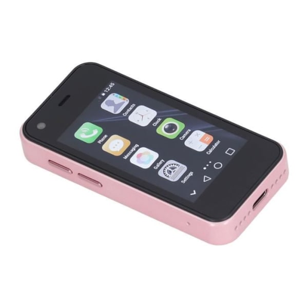 HURRISE Liten 3G Smartphone Mini 3G Smartphone 2,5 tum WiFi GPS 1GB RAM 8GB ROM 5MP Telefoni Tillbehör Pearl Pink