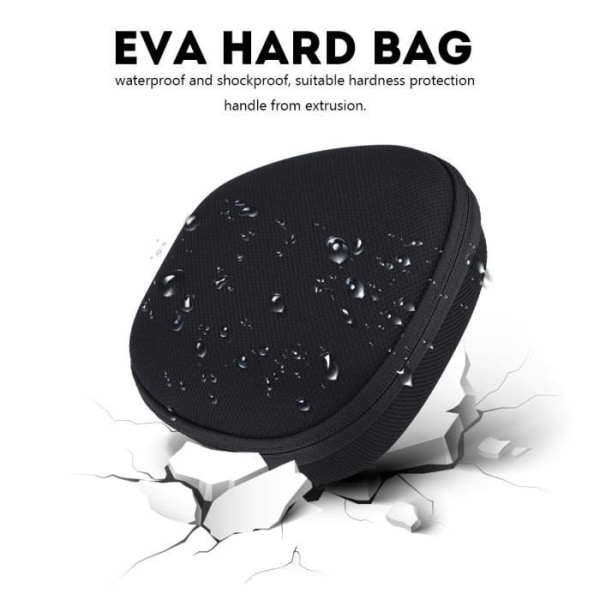 Gamepad Pack Bärväska EVA Hard Pack Portable Lätt och bärbar, perfekt anpassad för att motstå stötar och