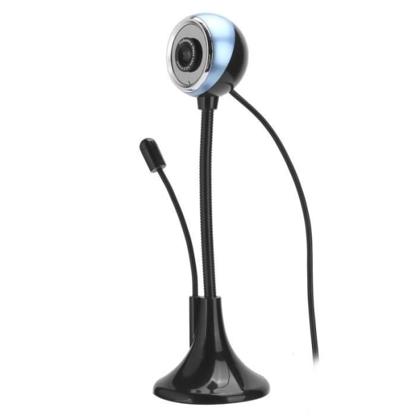 HURRISE Webcam 480P Mini Webcam High Definition Micro USB Roterbar Webcam för PC Bärbar dator