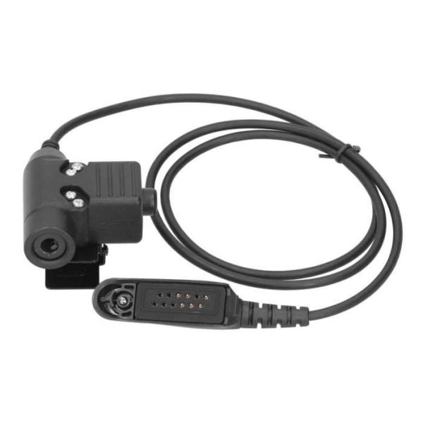 HURRISE Walkie Talkie Adapter Kabel U94 PTT Audio Kabel Adapter för Motorola GP140 GP320 GP328 GP338 Walkie Talkie