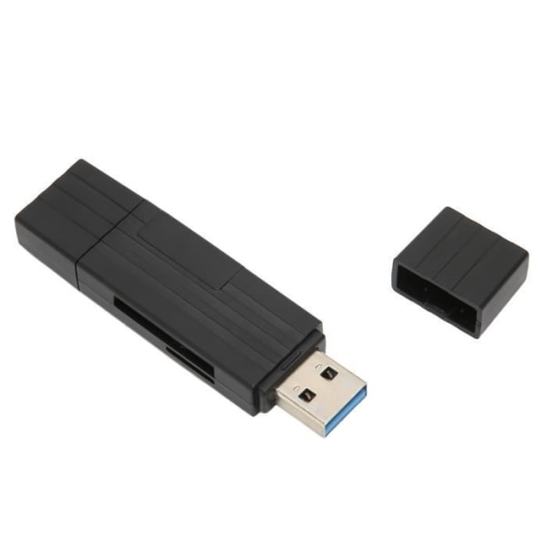 HURRISE USB3.0 kortläsare - Dubbel kortplats - Vit - Micro Storage Card - 2TB