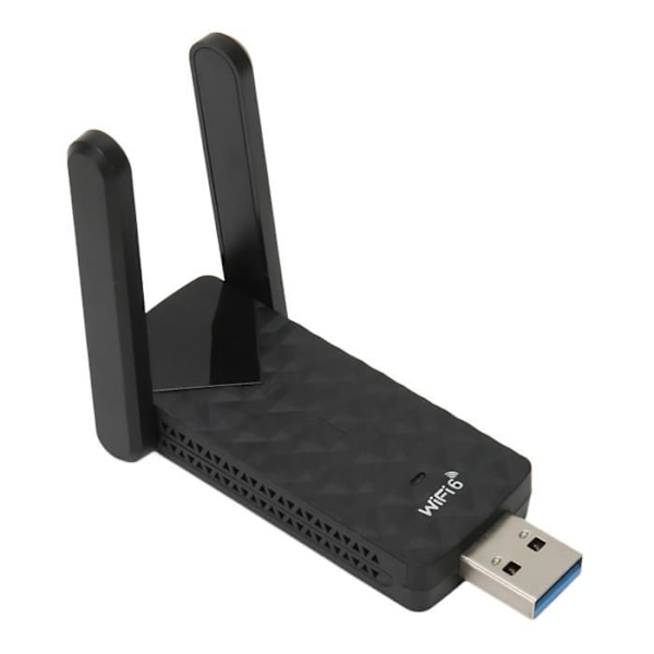 Tbest WiFi 6 Adapter AX1800M 5Ghz/2.4Ghz USB3.0 High Gain Antenn Plug and Play för bärbar dator Desktop Win 11 10