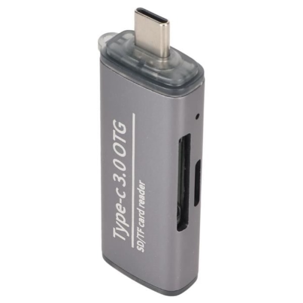HURRISE 3 in 1 OTG-kortläsare - USB C - Vit - Micro Storage Card - 5 Gbps överföringshastighet
