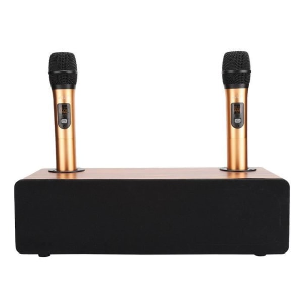HURRISE Home Theater Bluetooth Home Audio Set med trådlös mikrofon för mobiltelefon Karaoke (110-240V)