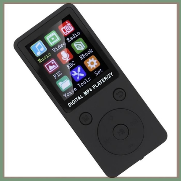 HURRISE-spelare MP4 MP3-spelare 8G Bluetooth 32G minneskort Svart