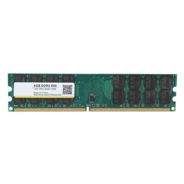 Aizhiyuan 240-pin DDR2 RAM-minnesmodul Inbyggda chips Hög kvalitet DDR2 PC2-6400 RAM - 4G