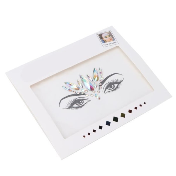 BEL-7423055056526-Eye Stickers Ögon Kropp Ansikte Smycken Självhäftande klistermärken Ögon Ansikte Parfym Mascara