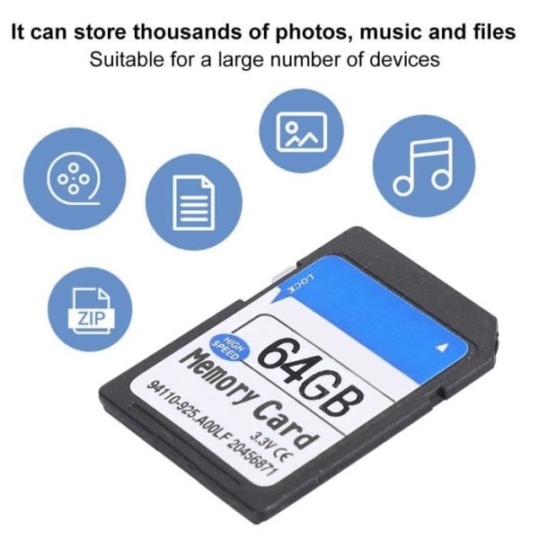 LIA 64GB minneskort
