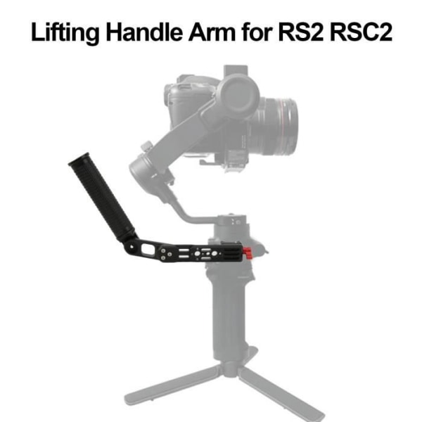 HURRISE lyftarm för RS2 RSC2 justerbar vinkel L-konsol Handgrepp stabilisatorförlängningsfäste