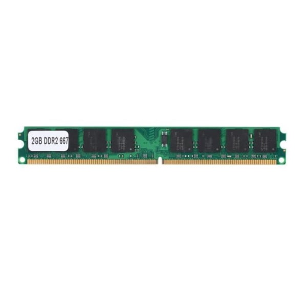 Aizhiyuan 2GB DDR2 667MHz PC2-5300 Stationär PC-minnesmodul Datorminnesmodulkort 240Pin