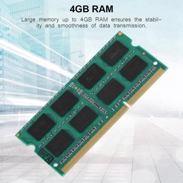 Xuyan PC3-10600 RAM 4GB DDR3 Bärbar datorminne 1333MHz för Intel