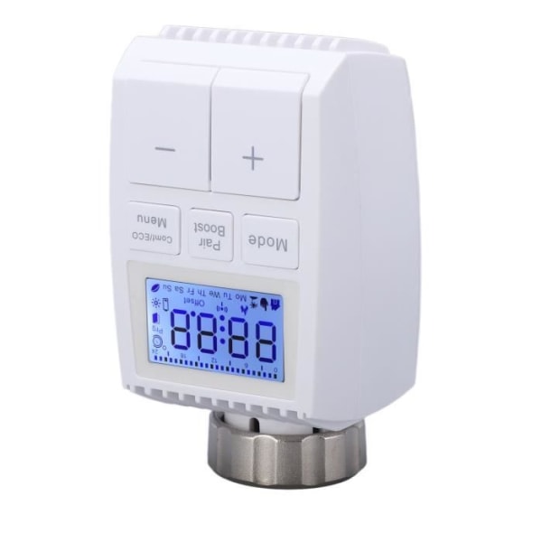 BEL-7423055013888-Smart termostat för radiator trådlös temperaturregulator, smart ventil, ABS 5 till 30 ℃, Motorcykel Pi