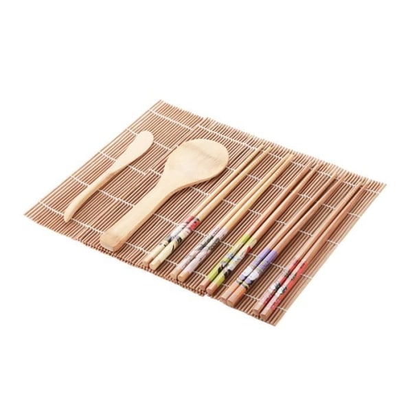 HURRISE Sushi Kit 13 st/set Bamboo Sushi Making Kit Family Office Party Hemlagad Sushi Gadget