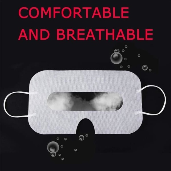 HURRISE 3D disponibel VR-skydd, icke-vävda ögonskydd, universella för VR