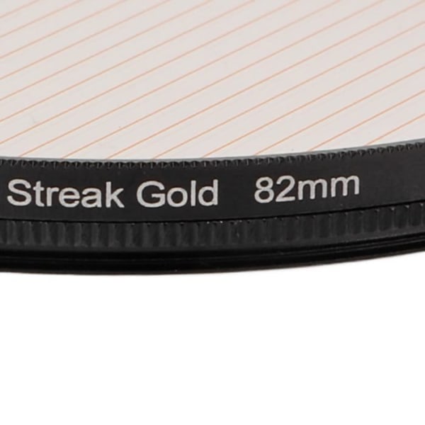 HURRISE Junestar 82mm släpfilter Lins Streak Effect Digitalkamera Filter Lins Effekt