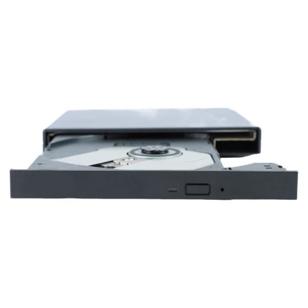 HURRISE Extern CD-enhet Extern DVD-enhet USB 2.0 24X Höghastighets Plug and Play DVD-brännare Hållbar Stabil Låg