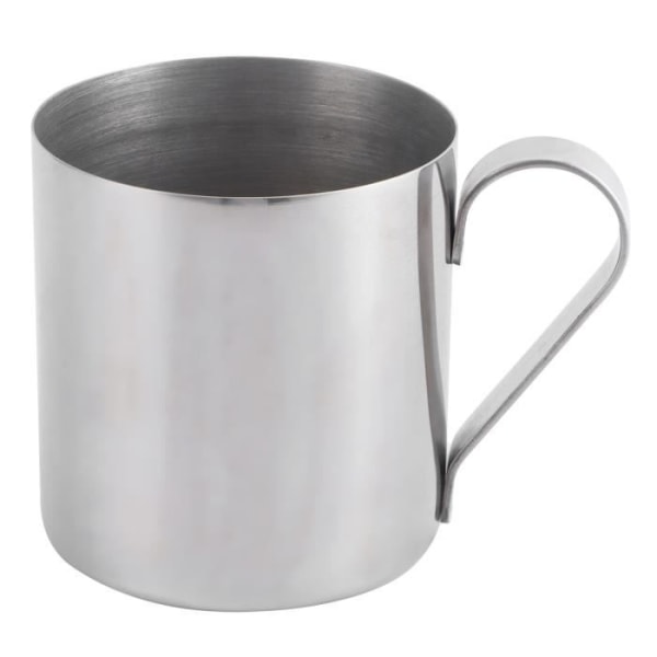 CEN drickskopp, kaffekopp 400ml 304 rostfritt stål (silver)