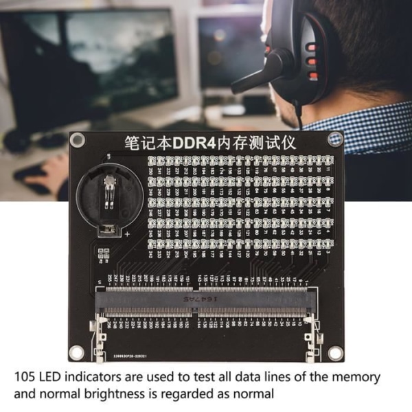 HURRISE DDR4 minnestestmodul DDR4 minnestestkort Laptop DDR4 minnesgränssnitt testkort