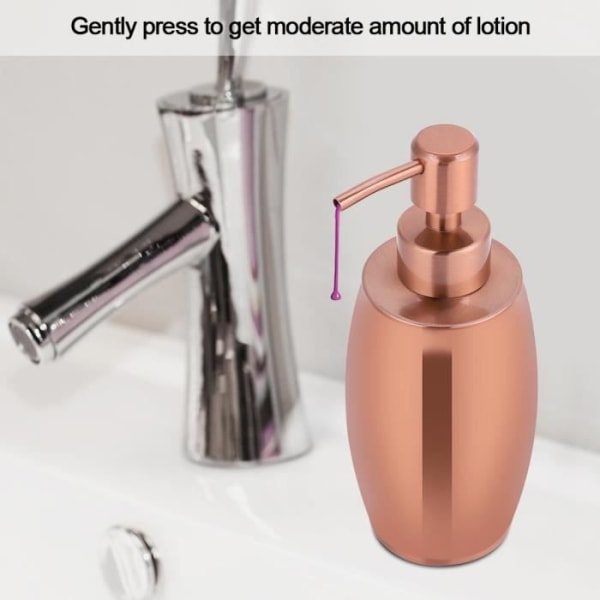 HURRISE Soap Lotion Dispenser Handpumpad flytande tvål Dispenser Deco Dispenser i rostfritt stål