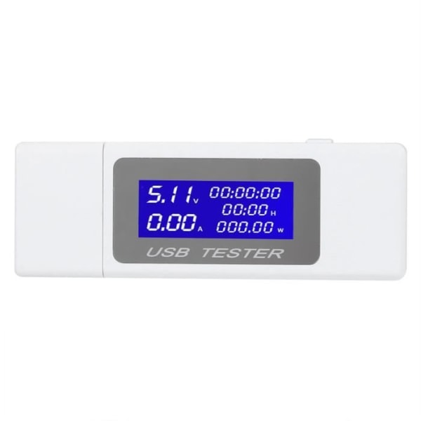 USB-tester, Heavy Duty Praktisk USB-strömspänningsmätare för spänning för ström för ström för