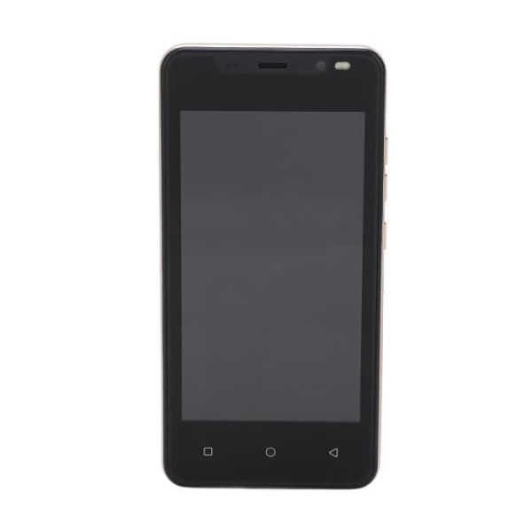 HURRISE 4-skärms smartphone smartphone med 4,66 tums FHD-skärm, 1G, 8G, dubbla telefontillbehör Guld EU-kontakt
