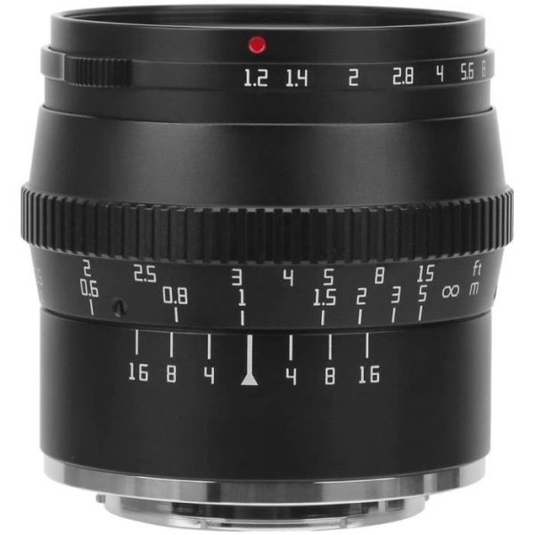 HURRISE Manuell Focus Lens TTArtisan Large Aperture Lens FX Mount 50mm F1.2 för Fuji