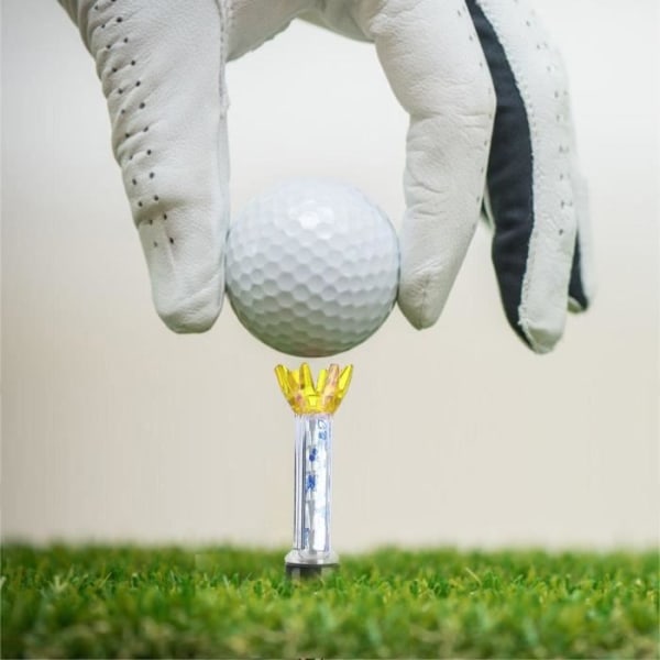 Flexibelt magnetiskt plasttillbehör för golfträningsverktyg (gul)
