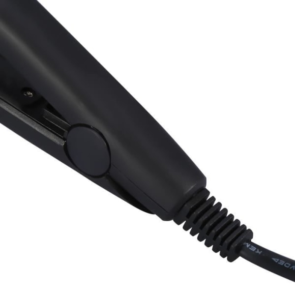 HURRISE Hårplattång Mini Bärbar Elektronisk Plattång för plattning av hår 110-240V (EU-kontakt)